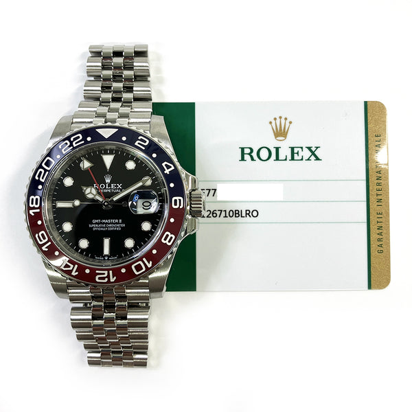 Rolex GMT-Master II 126710BLRO Pepsi Dial May 2020