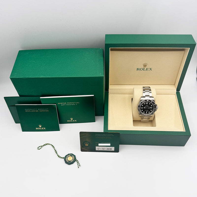 Rolex GMT-Master II 126710GRNR Bruce Wayne Dial Dec 2025