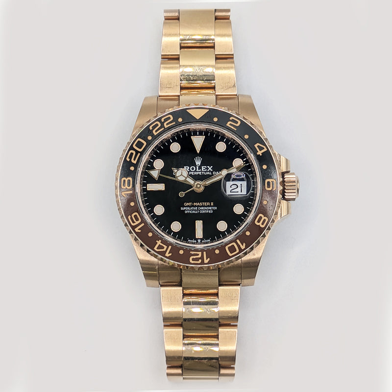 Rolex GMT-Master II 126715CHNR Root Beer Dial Jul 2021 – CHRONONATION