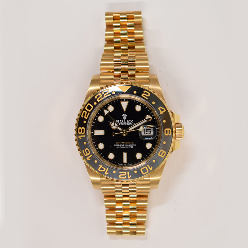 Rolex GMT-Master II 126718GRNR Black Dial Nov 2023 – CHRONONATION