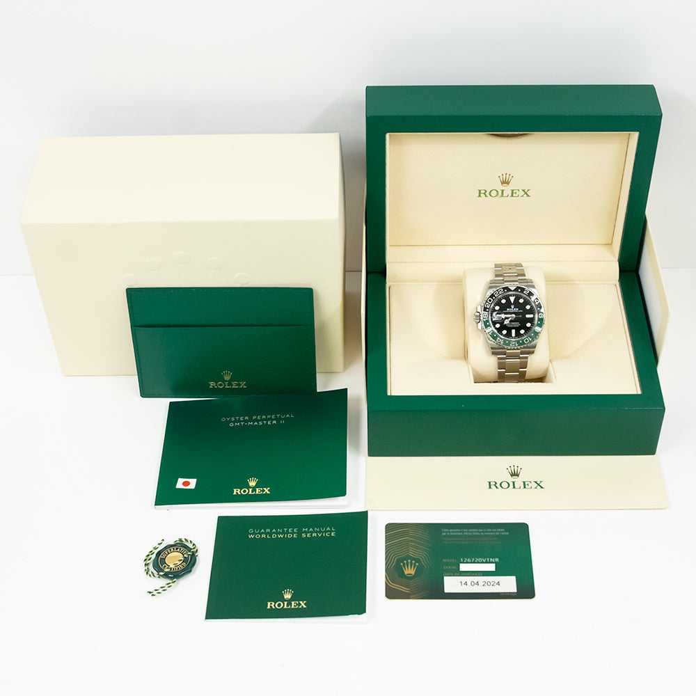 Rolex GMT-Master II 126720VTNR Sprite Dial Apr 2024 – CHRONONATION