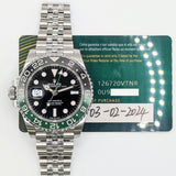 Rolex GMT-Master II 126720VTNR Sprite Dial Feb 2024