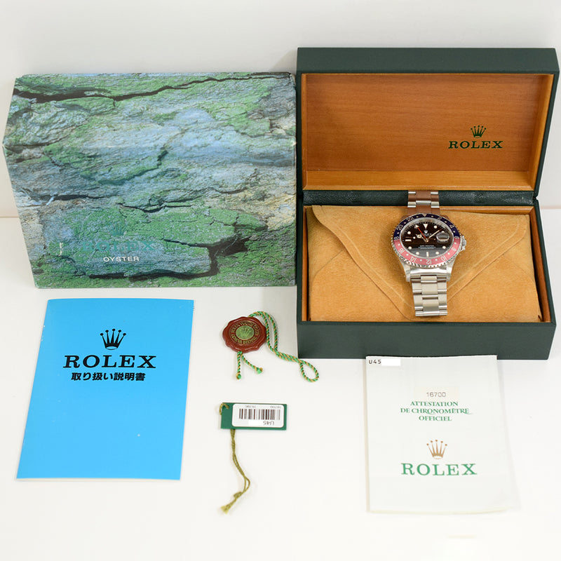 Rolex GMT-Master 16700 Pepsi Dial Jun 1998 – CHRONONATION