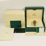 Rolex GMT-Master II 40mm Yellow Gold 116718LN Green Dial Jun 2017 - View 12