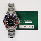 Rolex GMT-Master II "Pepsi" 126710BLRO Pepsi Dial Jul 2022 - View 2