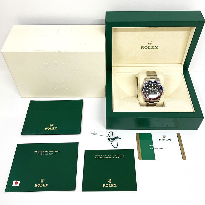 Rolex GMT Master II 116719BLRO Pepsi Black Dial Oct 2017 CHRONONATION