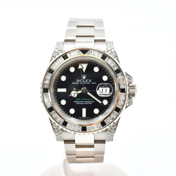 Rolex GMT Master II 116759SANR Black Dial – CHRONONATION