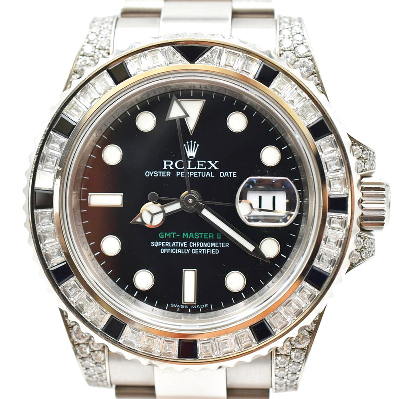 Rolex GMT Master II 116759SANR Black Dial 