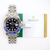 Rolex Gmt-Master 126710BLNR Batman Dial Aug 2019