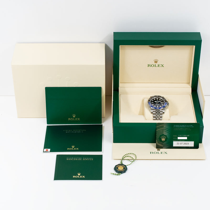 Rolex Gmt-Master 126710BLNR Batman Dial Jul 2023