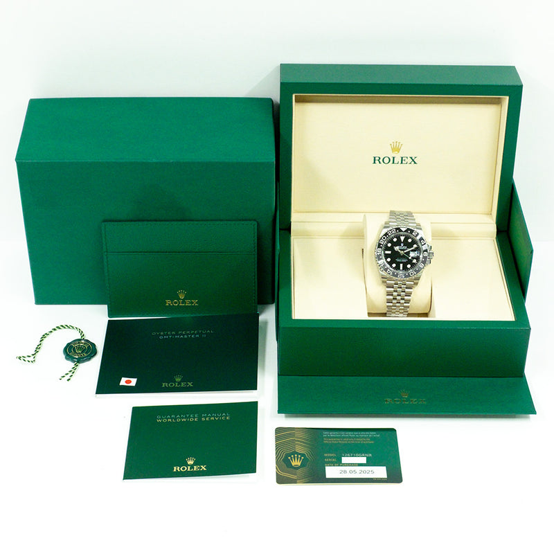 Rolex Gmt-Master 126710GRNR Bruce Wayne Dial May 2025