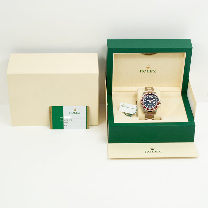 Rolex Gmt-Master 126719BLRO Blue Dial Dec 2019