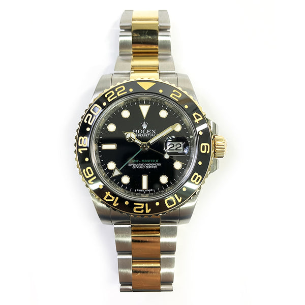 Rolex Gmt-Master II 116713LN Black Dial Jan 2016