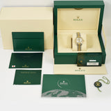 Rolex Lady-Datejust 28mm Steel and Yellow Gold 279173G Silver Diamond Dial Nov 2022 - View 12