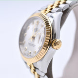 Rolex Lady-Datejust 28mm Steel and Yellow Gold 279173G Silver Diamond Dial Nov 2022 - View 5