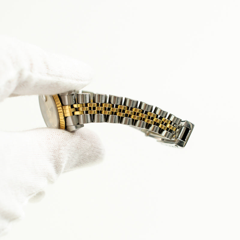 Rolex Lady-Datejust 79173G Champagne Jubilee Diamond Dial Nov 2002
