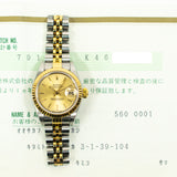 Rolex Lady-Datejust 79173 Champagne Dial May 2002