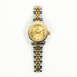 Rolex Lady-Datejust 79173 Champagne Roman Dial Nov 2001