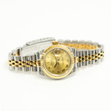 Rolex Lady-Datejust 79173 Champagne Roman Dial Nov 2001