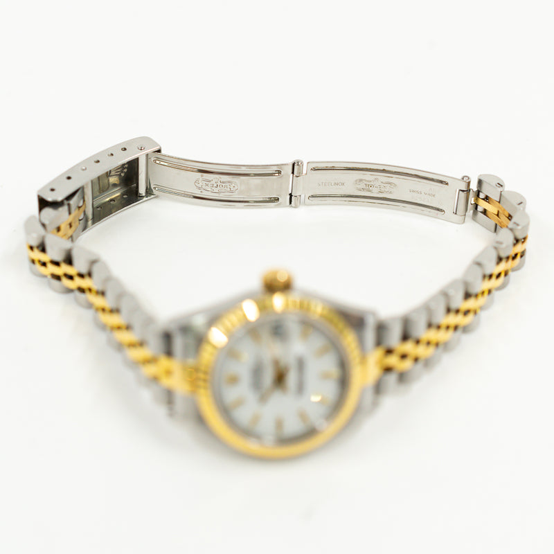 Rolex Lady-Datejust 79173 White Dial Oct 2000