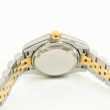 Rolex Lady Datejust 179173G Black Diamond Dial Oct 2009