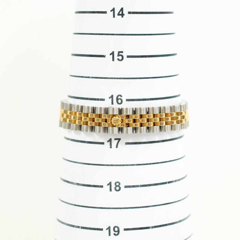 Rolex Lady Datejust 179173G White MOP Emeralds Dial Jun 2020