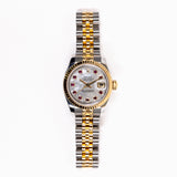 Rolex Lady Datejust 26mm 179173NGR White MOP Ruby Dial
