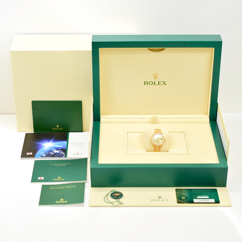 Rolex Lady Datejust 279138RBR Champagne Star Diamond Dial Mar 2021
