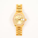 Rolex Lady Datejust 279138RBR Champagne Star Diamond Dial Mar 2021