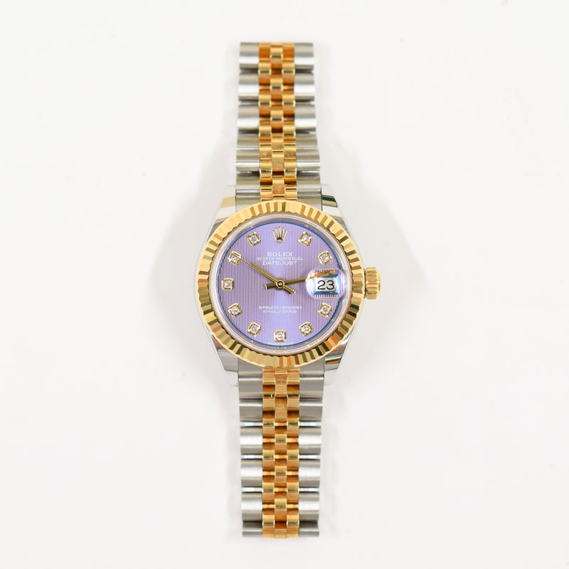 Rolex Lady Datejust 279173 Lavander Diamond Dial Oct 2017