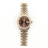 Rolex Lady Datejust 279381RBR Chocolate Star Diamond Dial Mar 2024