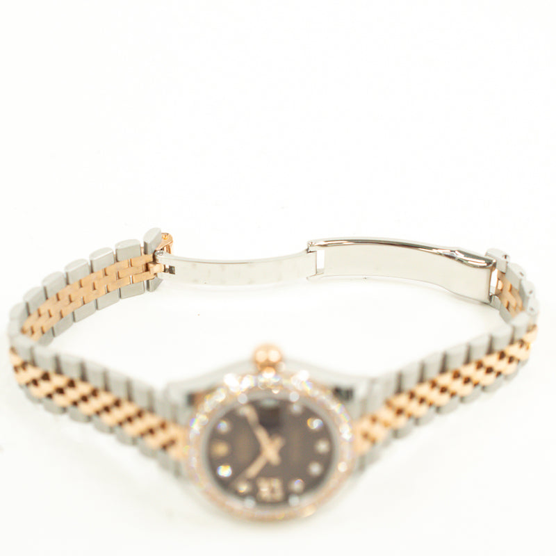Rolex Lady Datejust 279381RBR Chocolate Star Diamond Dial Mar 2024