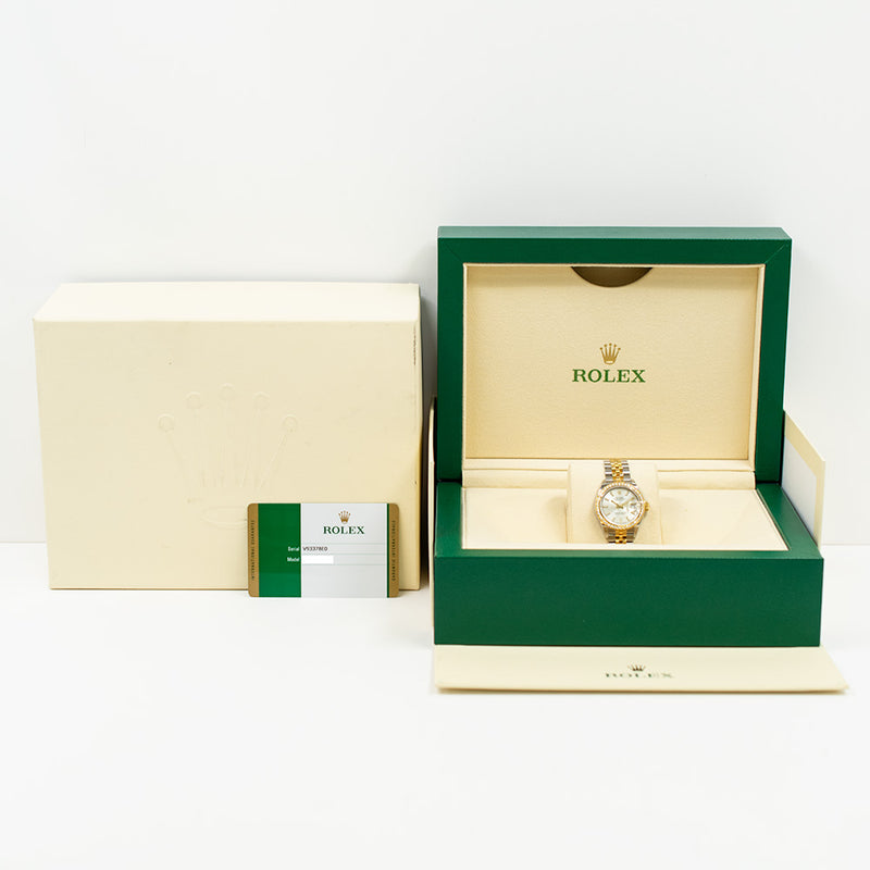 Rolex Lady Datejust 279383RBR Silver Dial Jan 2020
