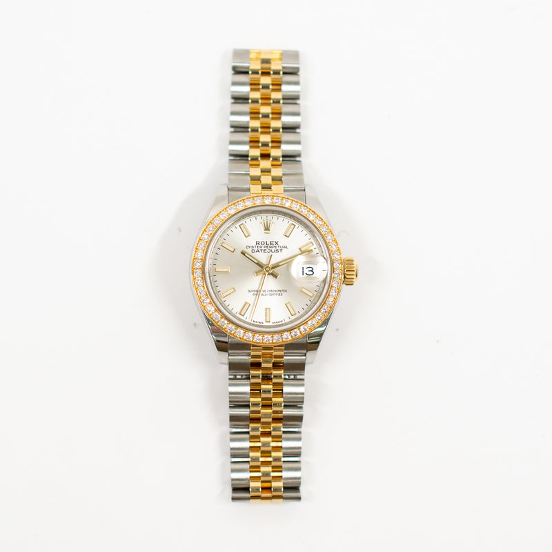 Rolex Lady Datejust 279383RBR Silver Dial Jan 2020