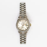 Rolex Lady Datejust 69139G Silver Diamond Dial Jul 1992