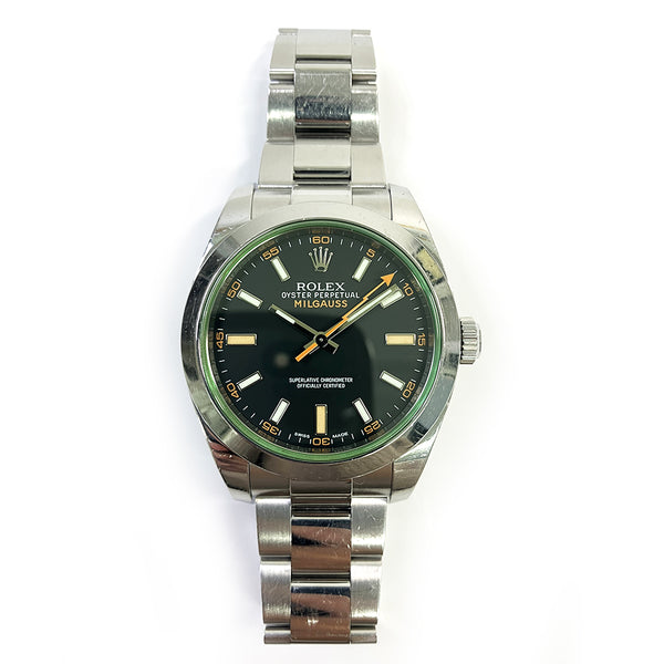 Rolex Milgauss 116400GV Black Dial Apr 2013