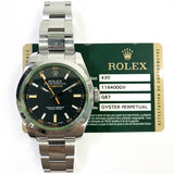 Rolex Milgauss 116400GV Black Dial Apr 2013