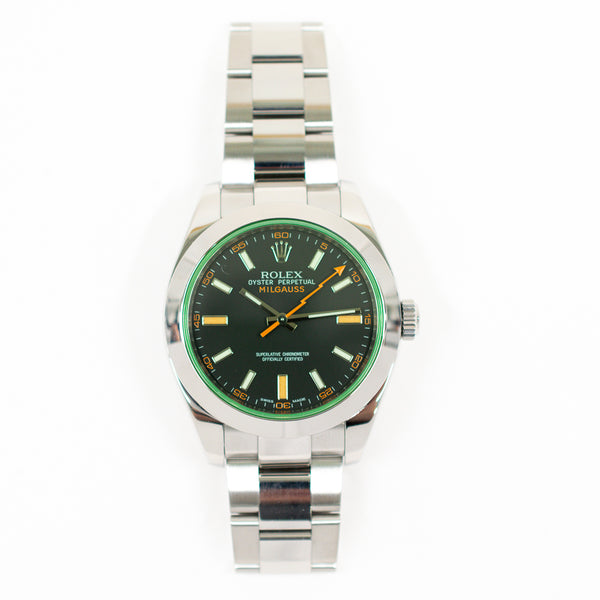 Rolex Milgauss 116400GV Black Dial Jul 2011