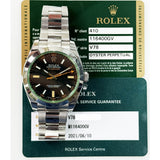 Rolex Milgauss 116400GV Black Dial Jun 2011