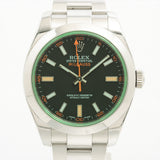 Rolex Milgauss 116400GV Black Dial Jun 2013