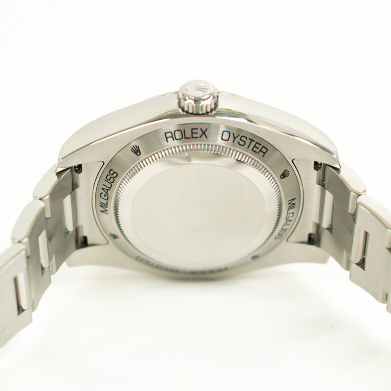 Rolex Milgauss 116400GV Black Dial May 2015