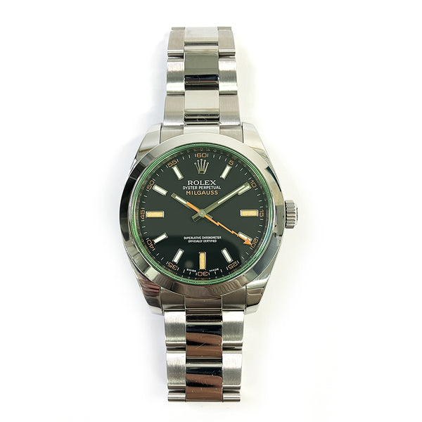 Rolex Milgauss 116400GV Black Dial Sep 2011 
