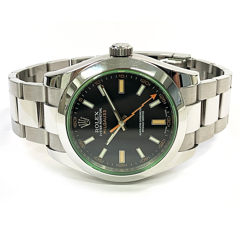 Rolex Milgauss 116400GV Black Dial Sep 2011 