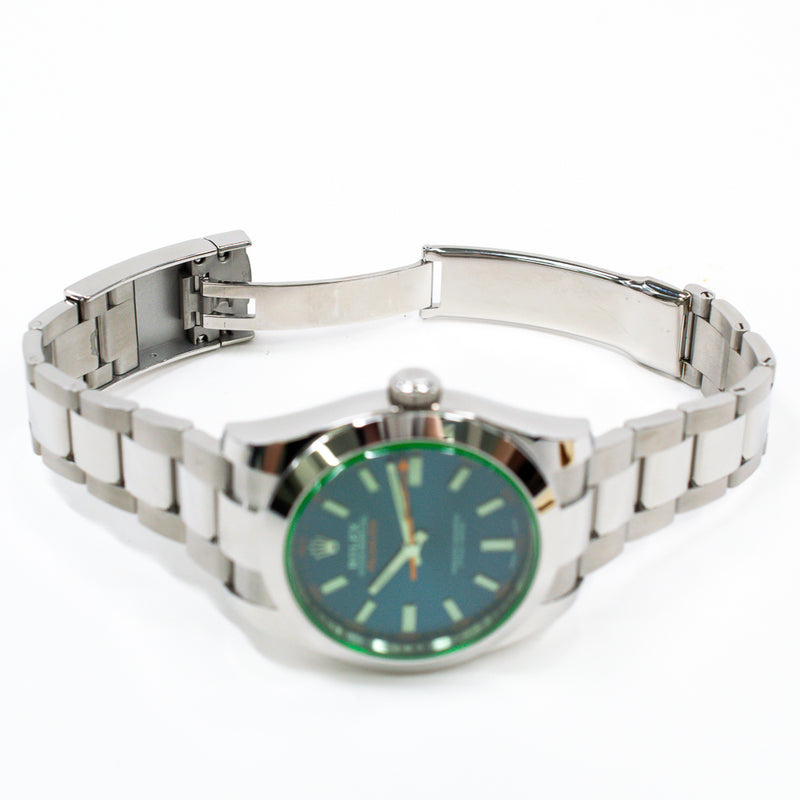 Rolex Milgauss 116400GV Blue Dial Sep 2019