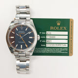 Rolex Milgauss 116400 Black Dial Jan 2009 - View 2