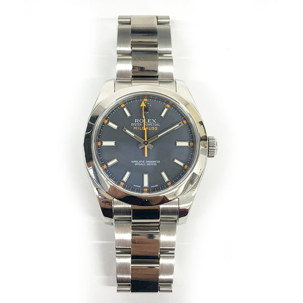 Rolex Milgauss 116400 Black Dial Jan 2012