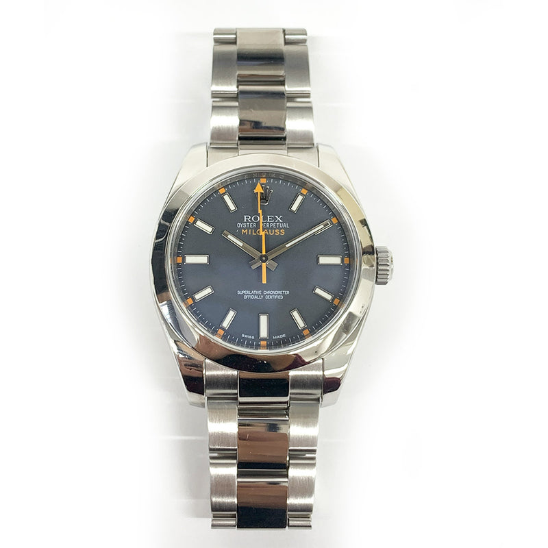 Rolex Milgauss 116400 Black Dial Jan 2012
