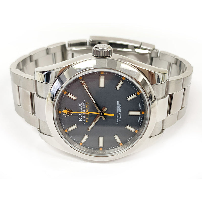 Rolex Milgauss 116400 Black Dial Jan 2012