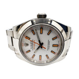 Rolex Milgauss 116400 White Dial Feb 2017 - View 3