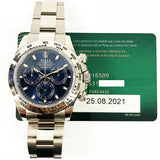 Rolex Oyster Perpetual 116509 Blue Dial Aug 2021